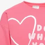 Комплект свитшот+легинсы для девочек ADS Set 500 Love