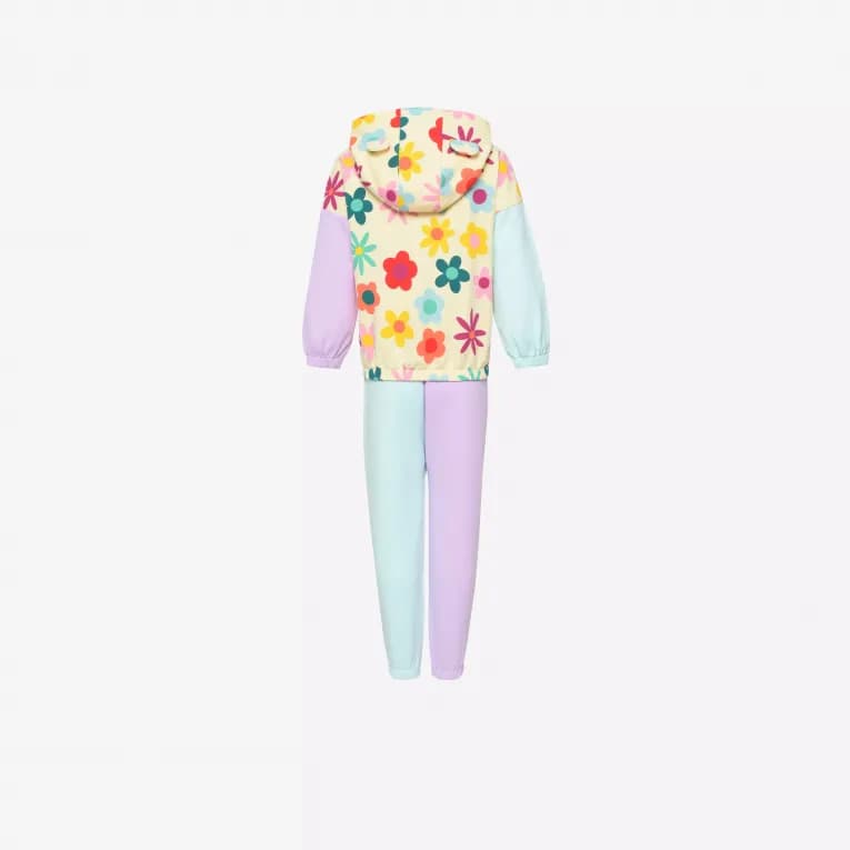 Костюм спортивный для девочек ADS Tracksuit 500 Colorblock
