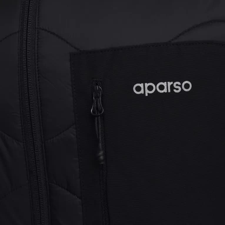 Куртка зимняя мужская чёрная Aparso