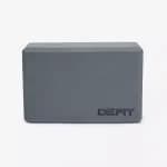 Блок для йоги серый Defit 100