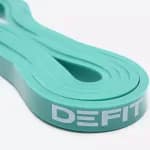 Лента-эспандер сопротивление 15кг зеленая Defit 100