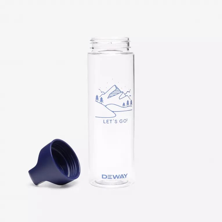 Фляга для походов 0,7 л черная Deway MH100