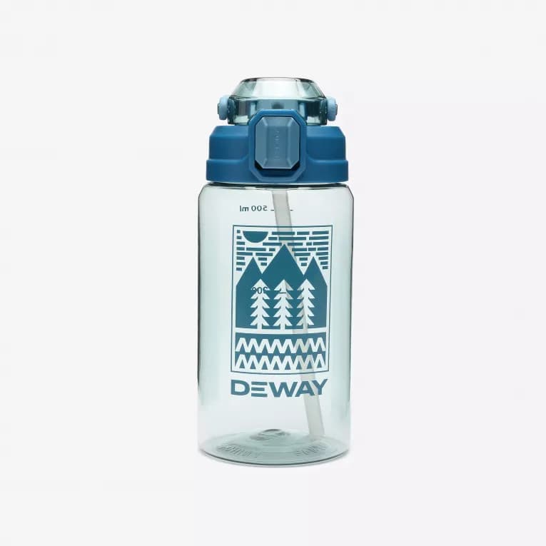 Фляга для походов 0,5 л синяя Deway MH500