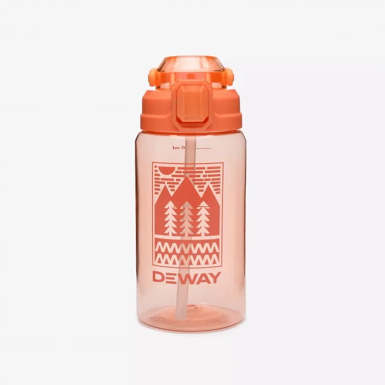 Фляга для походов 0,5 л оранжевая Deway MH500