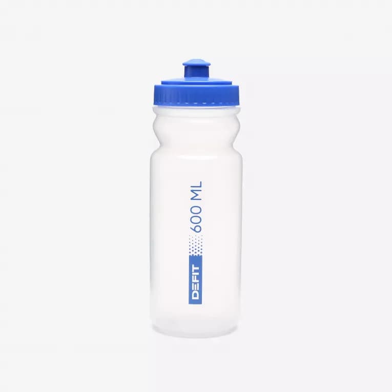 Бутылка для воды 0,6л голубая DeFit 100