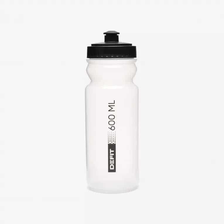Бутылка для воды 0,6л черная DeFit 100