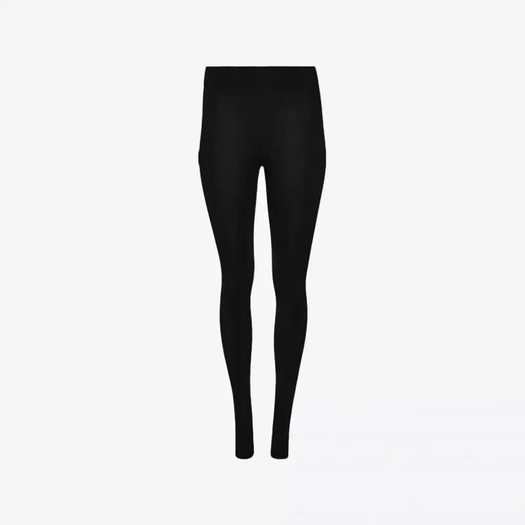 Легинсы для фитнеса женские чёрные DeFit 500