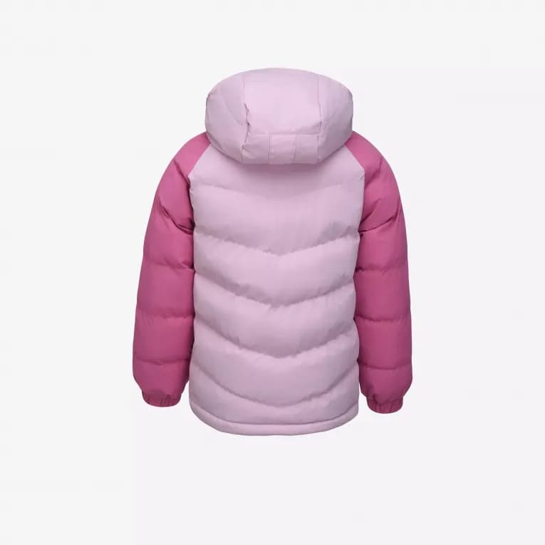 Зимняя куртка для девочки розовая Deway 100