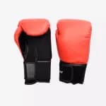 Перчатки боксёрские красные Defit 100