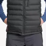 Пуховый жилет чёрный Forclaz MT 500
