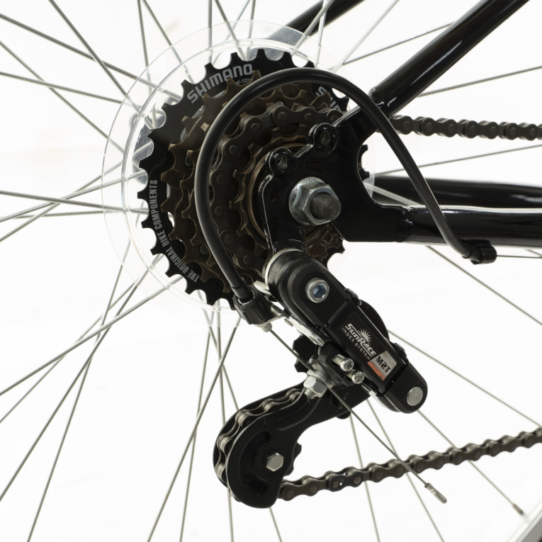 Велосипед гибридный 28" черный Btwin Riverside 100 купить в интернет ...