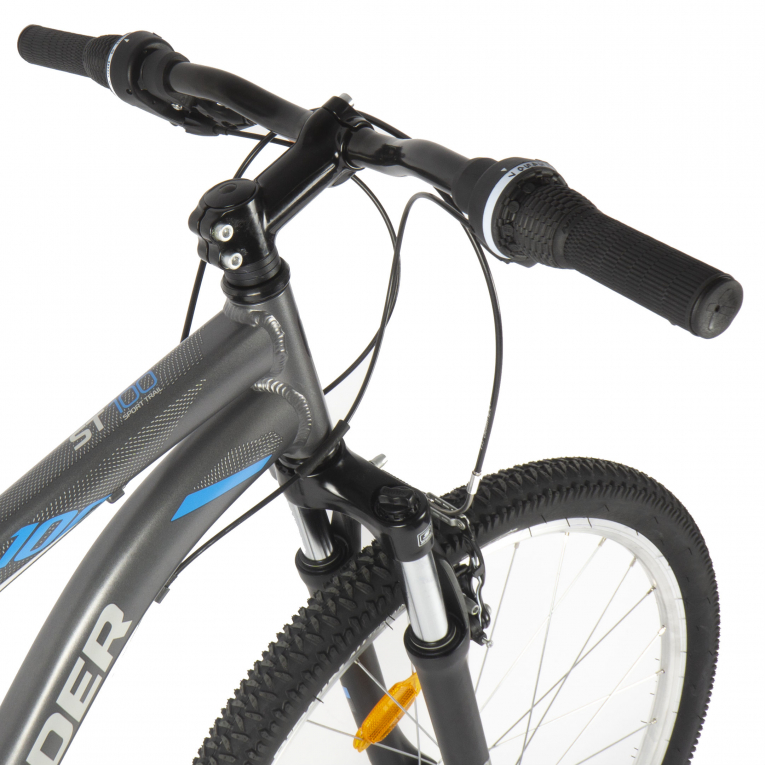 Велосипед горный 27.5" серый Rockrider ST100 купить в интернет-магазине ...