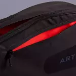Сумка для переноски инвентаря для большого тенниса чёрная Artengo 100