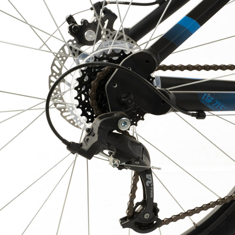 Горный велосипед 27,5" черный Rockrider ST120 купить в интернет ...