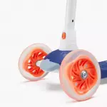 Самокат трехколесный детский сине-оранжевый Oxelo B1 500