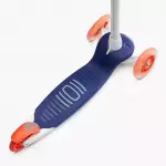 Самокат трехколесный детский сине-оранжевый Oxelo B1 500