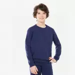 Свитшот детский синий Domyos 500