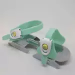 Коньки раздвижные на ботинок детские мятные Oxelo Play 1