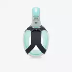 Маска для снорклинга детская зеленая Subea 500 Easybreath XS