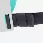 Маска для снорклинга детская зеленая Subea 500 Easybreath XS