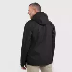 Куртка водонепроницаемая мужская чёрная Quechua NH500