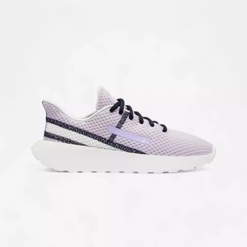 Кроссовки для ходьбы женские лиловые Kalenji Be Fresh