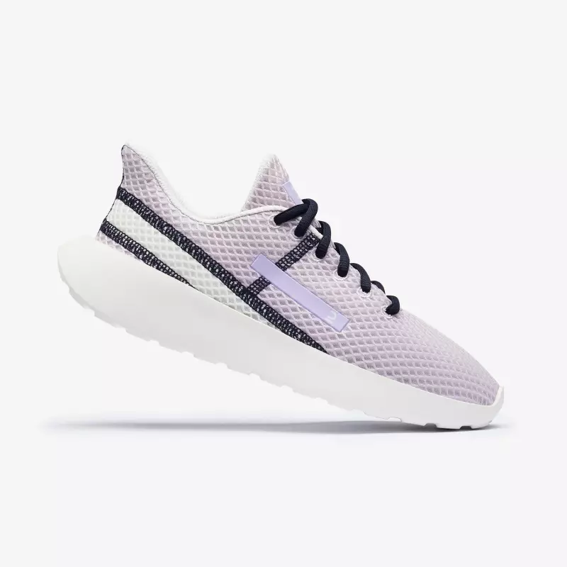 Кроссовки для ходьбы женские лиловые Kalenji Be Fresh
