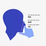 Маска для сноркелинга Subea 500