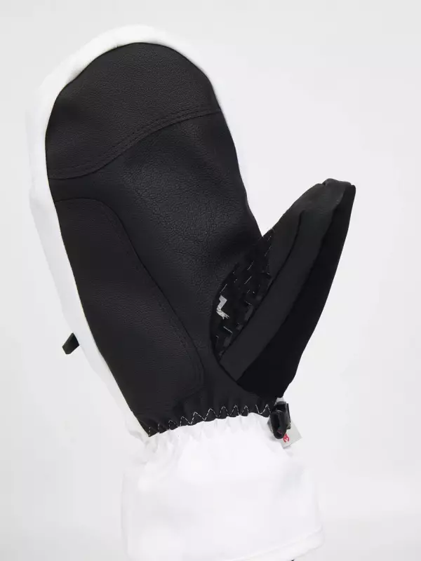 Варежки горнолыжные белые Brade Mittens