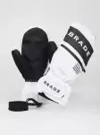 Варежки горнолыжные белые Brade Mittens
