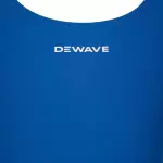 Купальник слитный для девочек синий Dewave 500