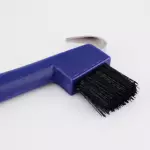 Крючок копытный с щеткой синий Deway 100