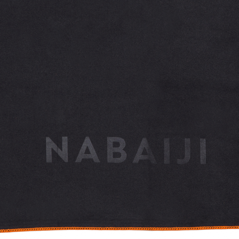 Полотенце из микрофибры 65x90 см размер M черное Nabaiji купить в ...