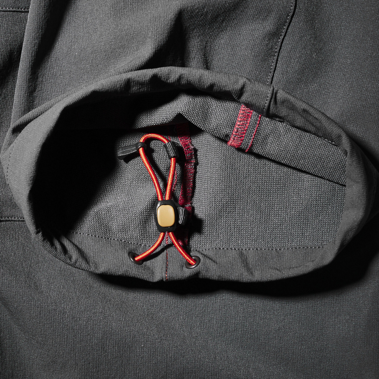 Прочные штаны для горного треккинга мужские оранжевые Forclaz MT500 ...