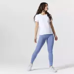 Футболка спортивная женская белая Nyamba