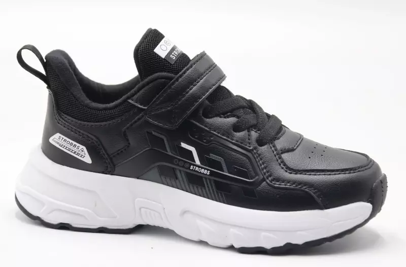 Кроссовки спортивные детские черные Strobbs