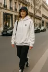 Худи женское белое Li-ning Milk