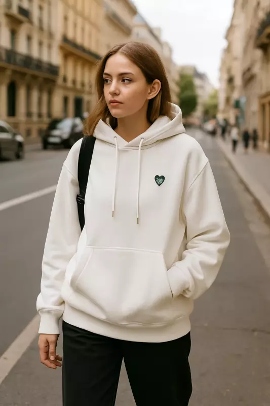 Худи женское белое Li-ning Milk