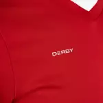Футболка для футбола детская красная Derby 100