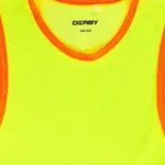 Манишка для командных видов спорта детская неоновая Derby 100