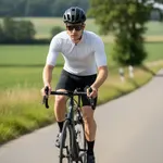 Джерси велосипедное светло-серое Dewheel 900