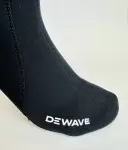 Неопреновые носки 5 мм чёрные Dewave 500