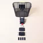 Корзина для велосипеда передняя черная Elops 500