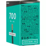 Внутреняя камера для велосипеда 700x35/45 Schrader 48 мм Btwin 100