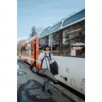 Сумка для горнолыжных ботинок серо-черная Wedze 500