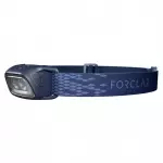 Фонарь налобный для кемпинга аккумуляторный темно-синий Forclaz HL100 USB