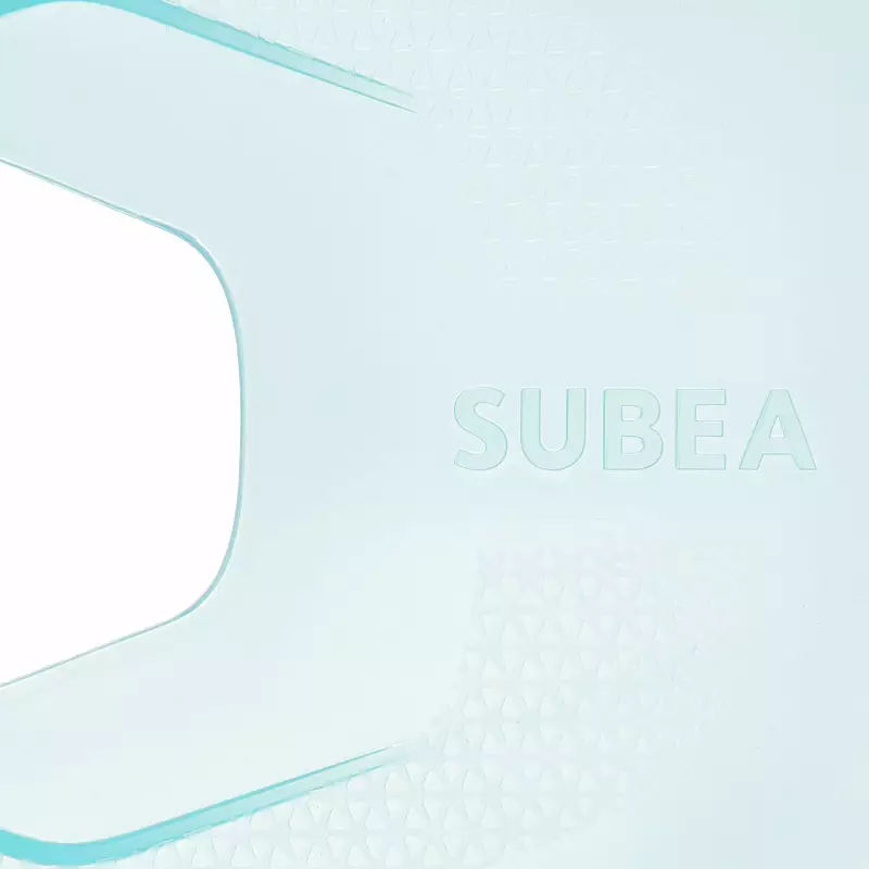 Ласты для сноркелинга регулируемые детские бирюзовые Subea OH 100