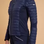 Куртка для верховой езды женская синяя Fouganza 900