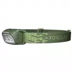 Фонарь налобный для кемпинга аккумуляторный хаки Forclaz HL100 USB