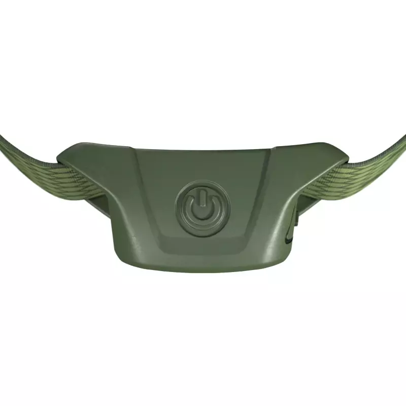 Фонарь налобный для кемпинга аккумуляторный хаки Forclaz HL100 USB